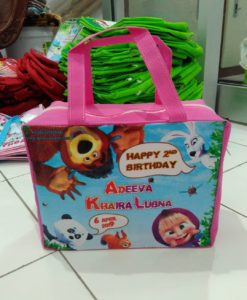 Tas Ultah Anak Custom Kapten Amerika